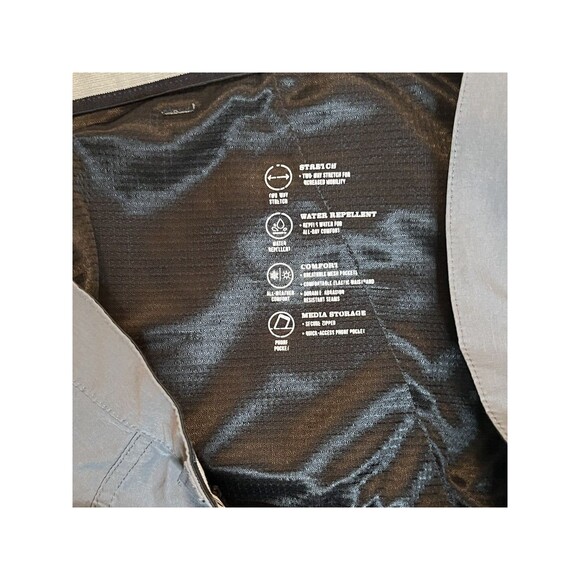 Orvis Tech Pants Mens 40x30 Gray Stretch Nylon Water Repellent Comfort Outdoor - Picture 7 of 7